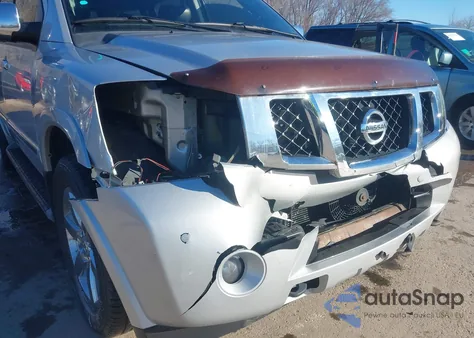 2013 Nissan Armada Platinum z USA, uszkodzony, nr VIN 5N1BA0NE7DN601646